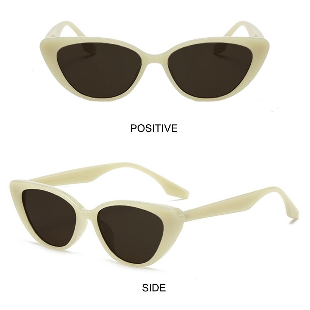 Vintage Small Frame Cat Eye Shape Sunglasses Colorful Uv400 Shades Summer Eyewear For Women