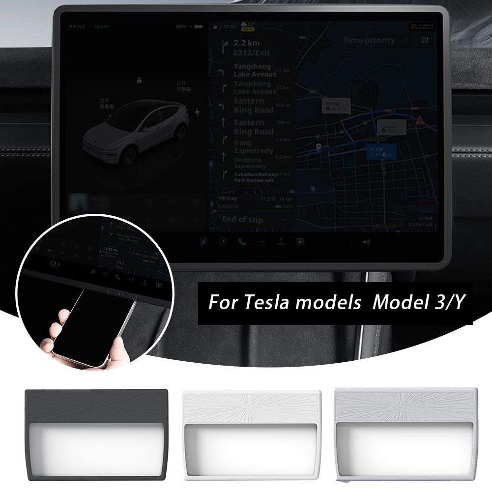 Silicone Screen Protector For Central Control Navigation For Tesla Model 3/Y Central Control Navigation Screen Protector