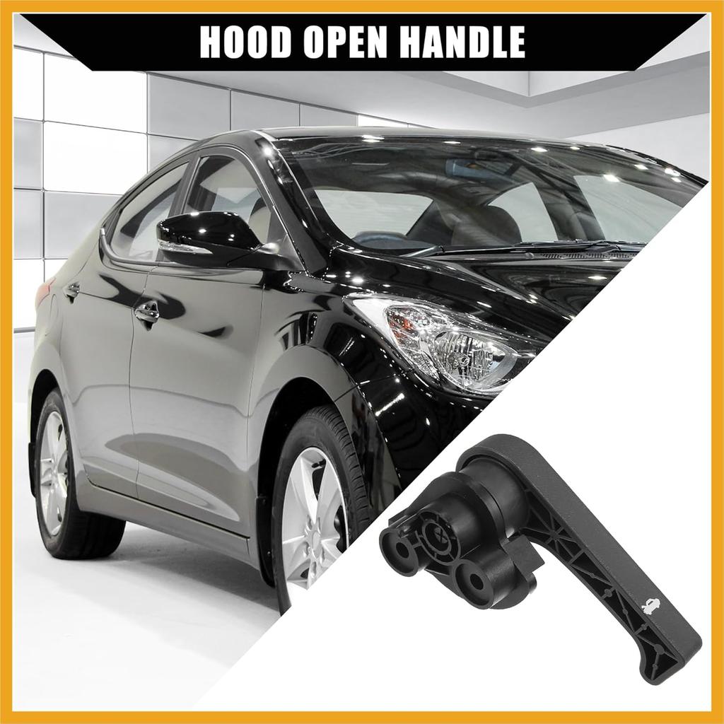81180-2H000 / Front/Bonnet Hood Open Handle Mounting Bracket for Hyundai Elantra 2006-2015 for Hyundai Elantra GT 2013-2017 / Hood Latch Assembly / 1