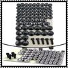 Motorcycle Parts Black Bolts Toppers Caps for 2007-2013 Harley FLT FLH 2008 2009 2010 2011 2012