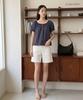 ROEM Belted Cotton Shorts Rmtwg25R16