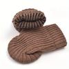 Non-Slip Knitted Furniture Leg Protectors - Noise-Reducing Felt Pads, Durable Chair Leg Sleeves for Wooden Tables and Chairs