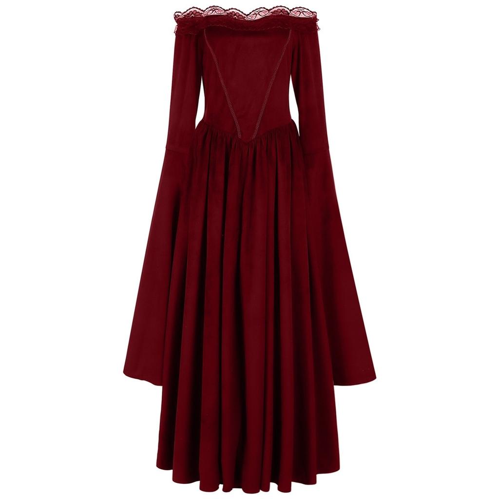 Women's Court Retro Dance Performance Costumes, Ladies' Evening Gowns, Dresses, Performance Costumes
