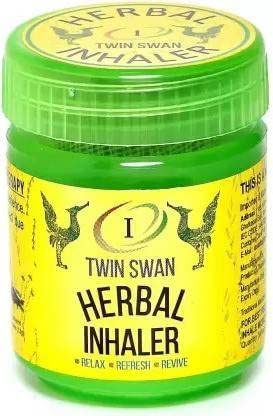 TWIN SWAN HONGTHAI™ Traditional Hong Thai Moderate Strong Herbal Inhalent Inhaler (10 g) (Pack Of 1)