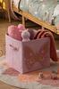 Butterfly Shelf Box 29X29 Cm Pink With Handles
