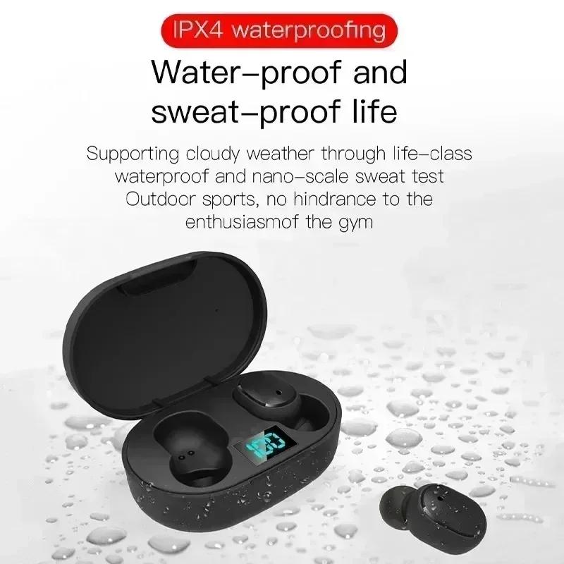 Xiaomi Original Wireless Bluetooth Headset with Mic LED Display Earbuds for iPhone Xiaomi TWS Earphone Bluetooth Headphones Earbuds