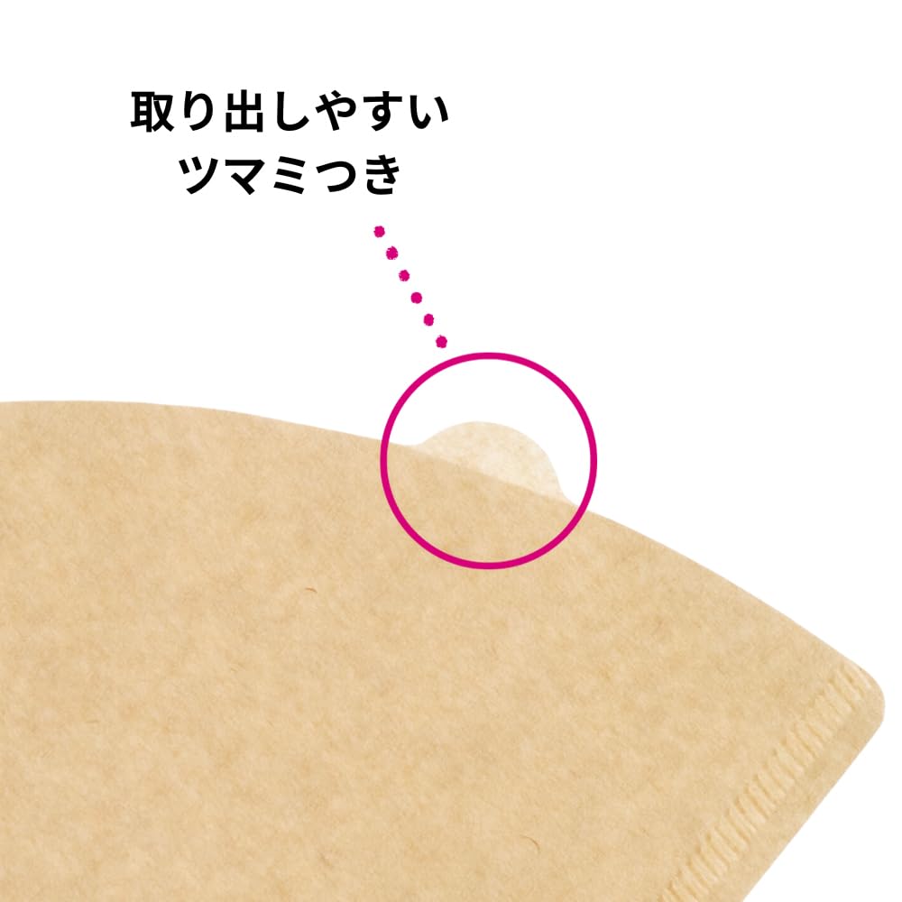 Hario Pegasus Coffee Paper Filters, 03 M, 100 Filters, Made In Japan, 4-7 Cups, Brown, PEF-03-100M X 5 Packs [Used]