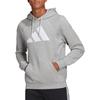 Adidas FI Hood Comfortable Casual Sports Long Sleeve Hoodie Men Hoodies Silver GM6457