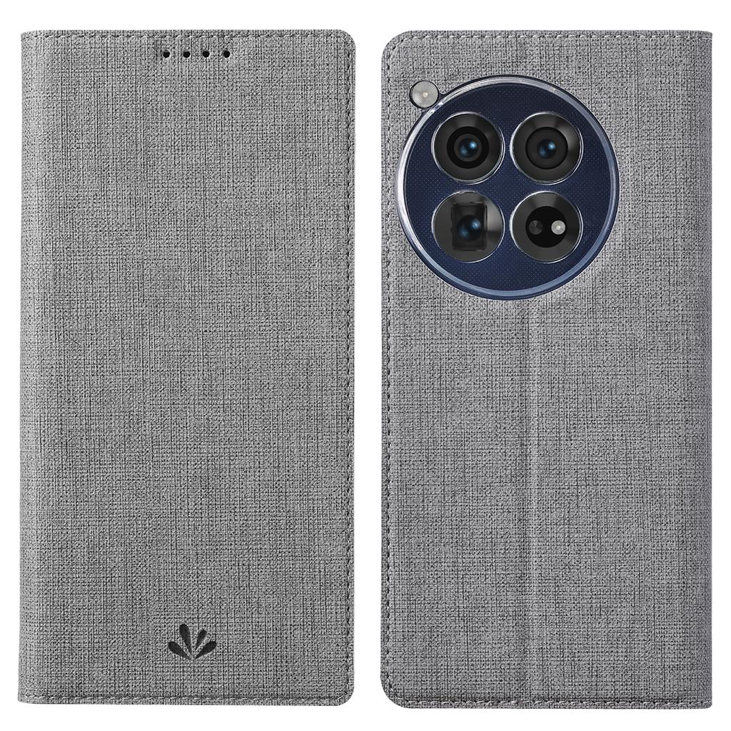 VILI DMX Series For OnePlus 12 5G Case with Card Holder Slot Leather Stand Phone Cover