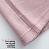 Women's Fleece Lined Wool Silk Round Neck Thermal Top Slim Fit Underwear Innerwear Double Layer Warmth Home Clothes
