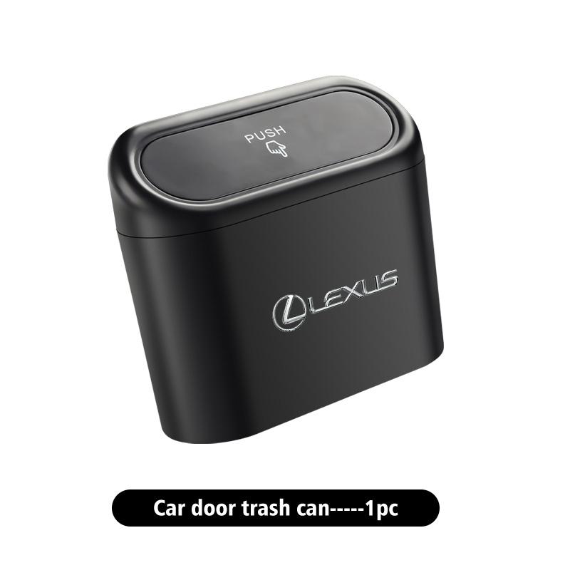 

For Lexus Car Hanging Trash Bin Storage Box Auto Accessories RX350 IS250 CT200h ES250 ES300h NX300h IS200 GS300