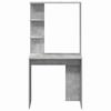 Concrete Grey Desk 78.5 x 37 x 154.5 cm Particleboard