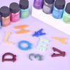 24 Color 10g Epoxy Resin Dye Mica Powder Powdered Pigments Set Resin Mica Pearlescent Resin Pearl Box-Packed Micas Colorants