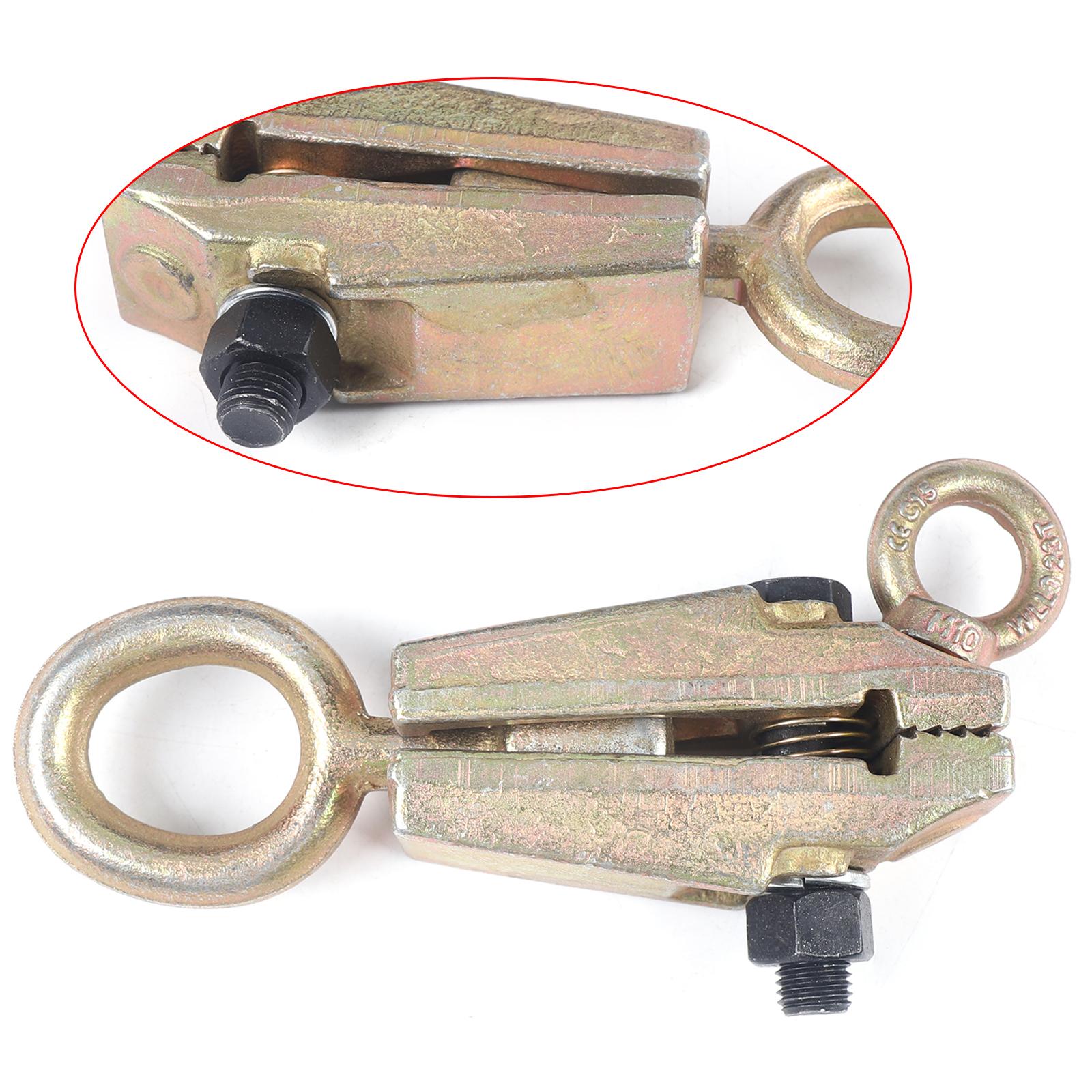 

2-Way Self-Locking Automotive Clamp, 5 T Capacity, Metal Repair Tool, Universal Sheet Metal Clamp, Versatile Mechanic Hand Tool бронзовий