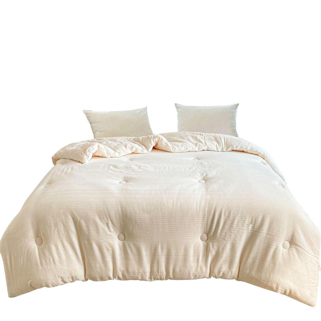 New Baby Grade A 100% Cotton Soy Fiber Quilt for All Seasons – Pure Cotton, Thick, and Warm, Ideal for Spring, Autumn, and Winter