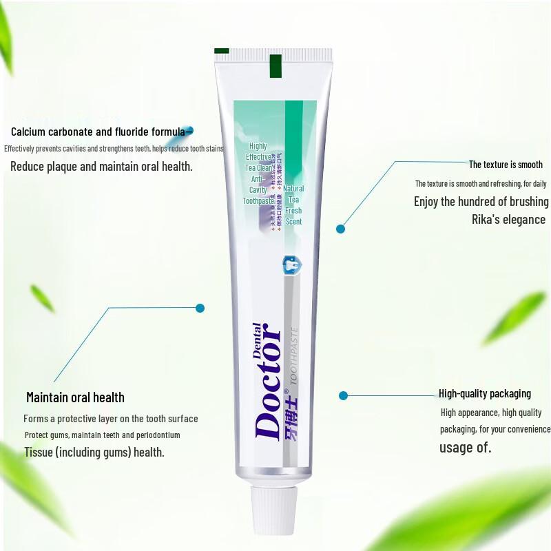 Dr. Ya Tea Clean Anti-Cavity Toothpaste