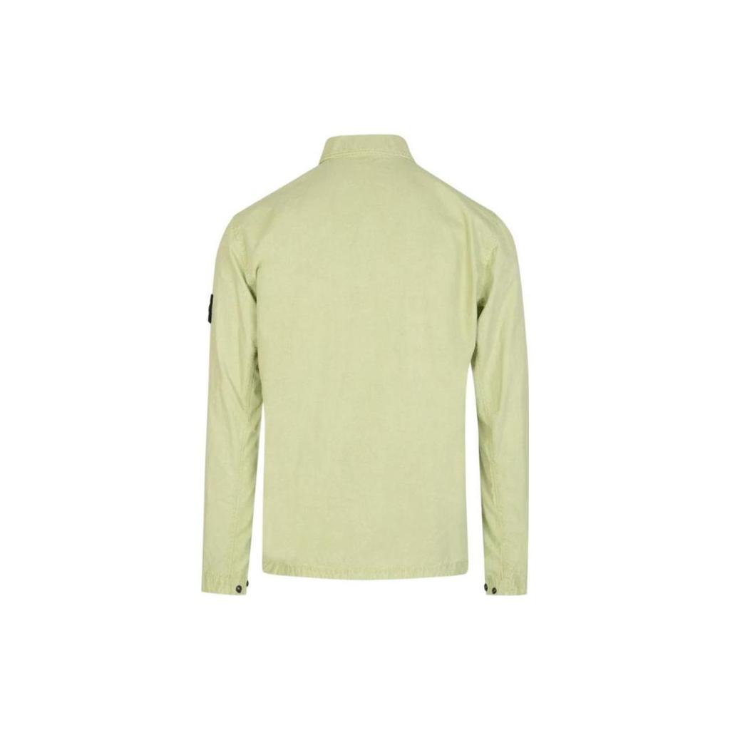 Stone Island Ss22 Double Pocket Washed Long Sleeve Jacket Men Jacket Green 7615114WN-V0152