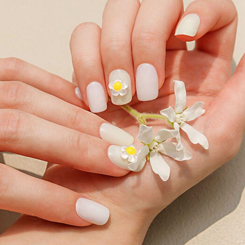 

Reusable Nail Tip Drop Flower (Regular Square)