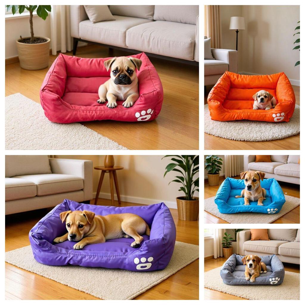 All-Season Waterproof Tear-Resistant Pet Bed for Dogs and Cats