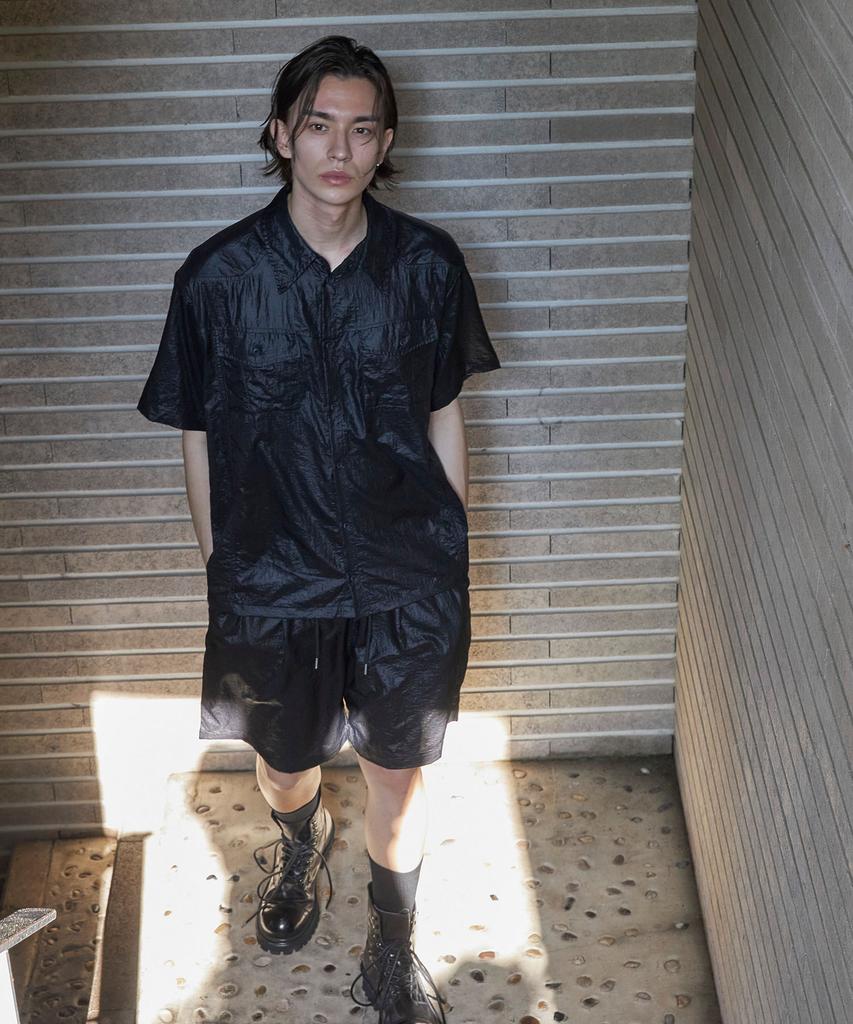 SENTAIR Glossy Shorts_Black