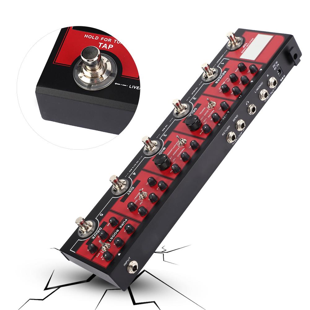 Mini Analog Compressor Electric Guitar Effect Pedal True Bypass Metal Shell