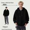 450G Heavyweight Men's Cotton Velvet-Lined Hoodie: Trendy, High-End Feel for Couples