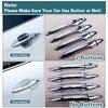 For Kia K3 Cerato ABS Chrome Trim Doors Handle Covers Accessories Stickers Car Styling 2010 2011 2012 2013 2014 2015 2016