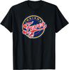 T-shirt Grigia Unisex per Adulti e Bambini Indiana Fever WNBA, Taglia Piccola, Manica Corta, Girocollo, Vestibilità Larga, Moderna, Logo, Triblend, Fan Sportivo