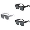 Novelty Sporty Sunglasses For Shows Stage And Daily Wear Unique Embedded Accessories Modern Outfit Photo Props