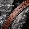 Handmade PUEBLO Italian Cowhide strap 18 19 20 21 22MM for Omega Longines Rolex Soft Retro breathable Genuine leather Watch band