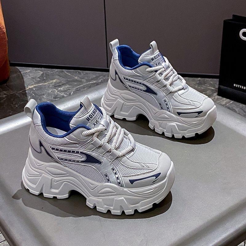 

Autumn 22 new mesh heightening sports shoes, small thick-soled dad shoes are super popular Hongjie 40