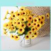 Zonnebloem Kunstbloemen Voor Huisdecoratie En Fotografie Requisieten Met Zijdemateriaal