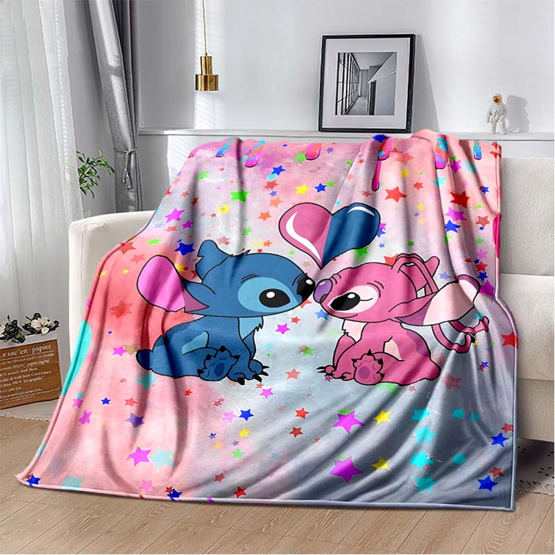 3D Classic Cartoon Blanket Theme Flannel Blanket for Couch Bed Living Room Sofa, Decorative Pattern Super Soft Cozy, Great Gifts