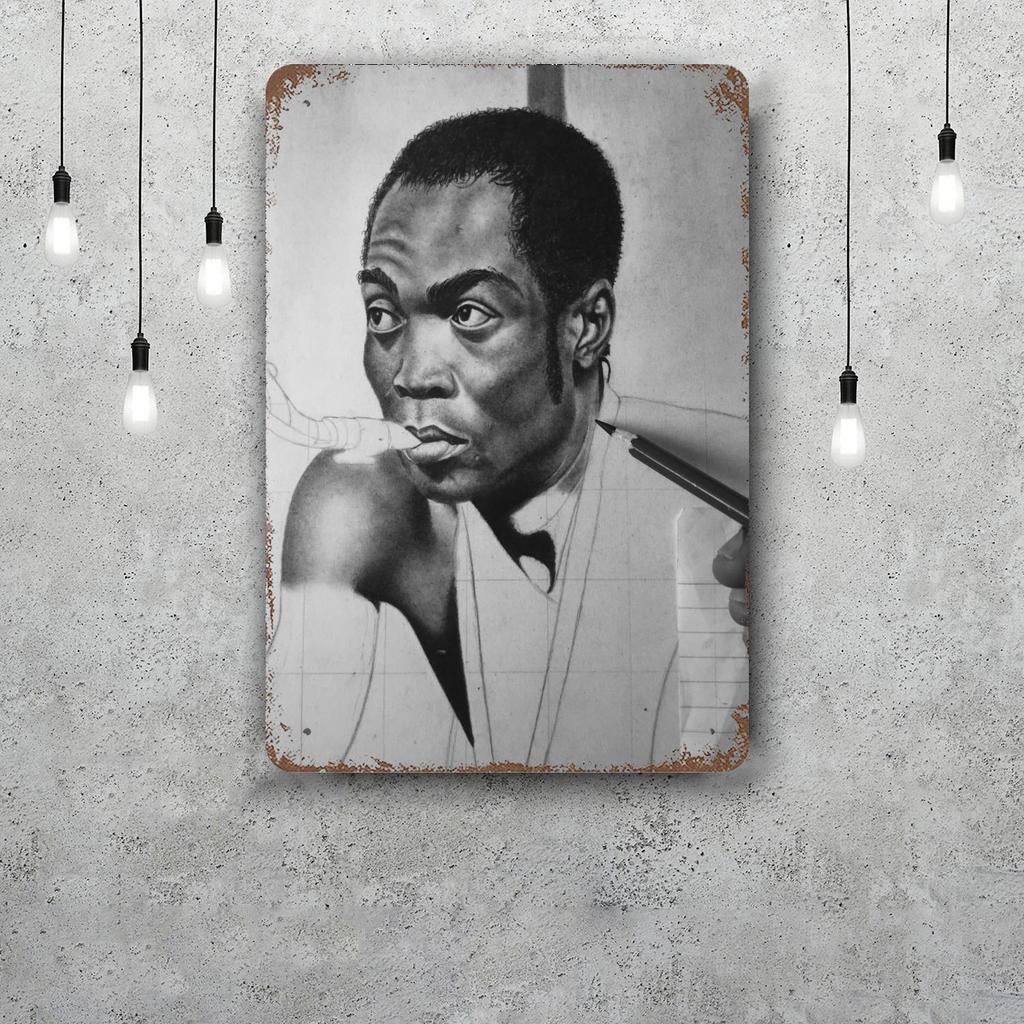 Fela Kuti Metal Signs wall decor Vintage Tin Signs Captain Metal Poster Decor for Bar Pub Club Wall Decoration