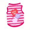 Pink Summer Dog Breathable Vest Set