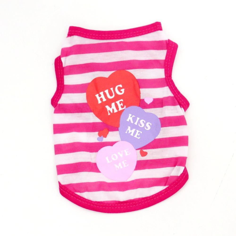 Pink Summer Dog Breathable Vest Set
