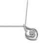 Feminine Charm Necklace Platinum-Plated Apricot Leaf Love Pendant Necklace Korean Simple And Cold Style Jewelry