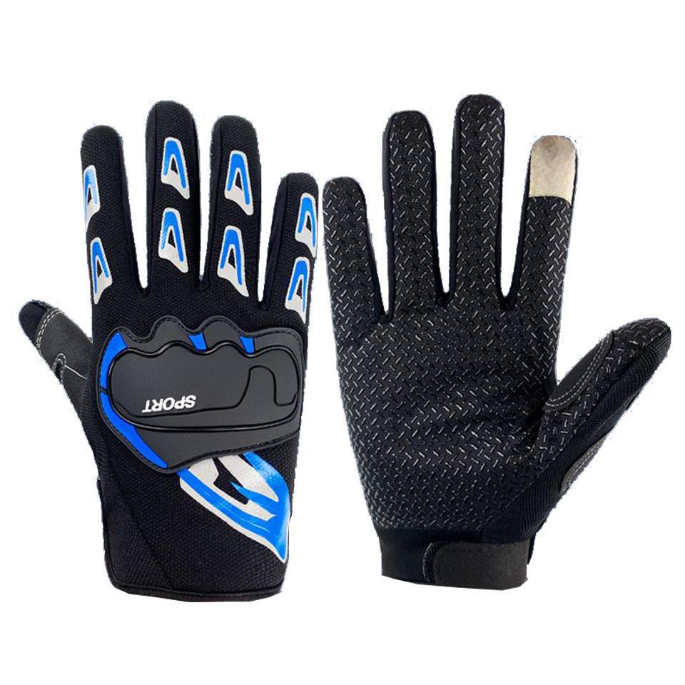 Men's Motorcycle Protective Non-Slip Riding Gloves for Outdoor and Tactical Use