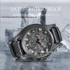 CURREN 8225 Men's Waterproof Quartz Leather Watch with Calendar Function