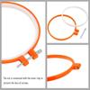 1PC Plastic Handy Cross Stitch Machine Embroidery Hoop Ring Bamboo Frame Embroidery Hoop Round Needlecraft Sewing Tools