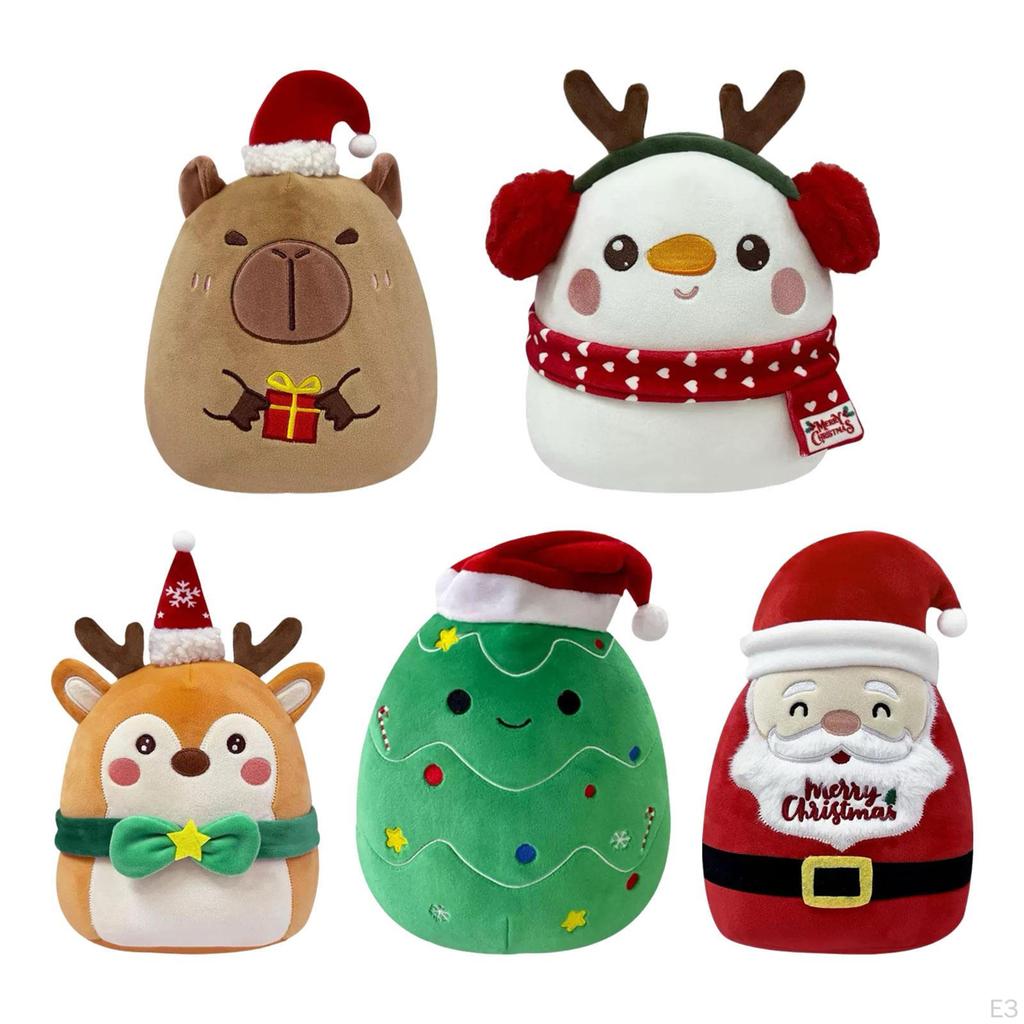 Christmas Toy Doll Xmas Party Favors Comfortable Home Decoration Gift Hugging Stuffed Animal for