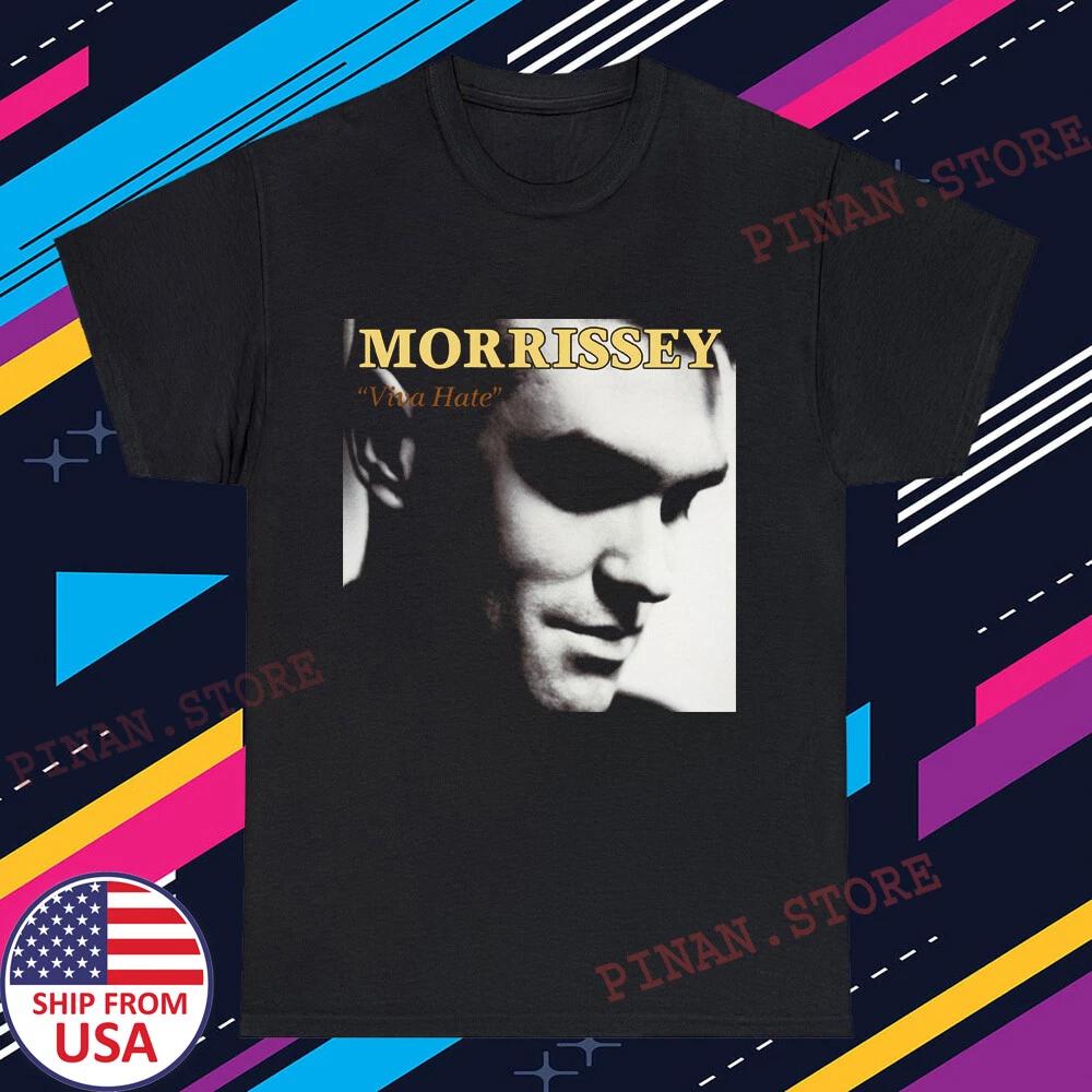 Morrissey Viva Hate Men s Black Size S-5XL S