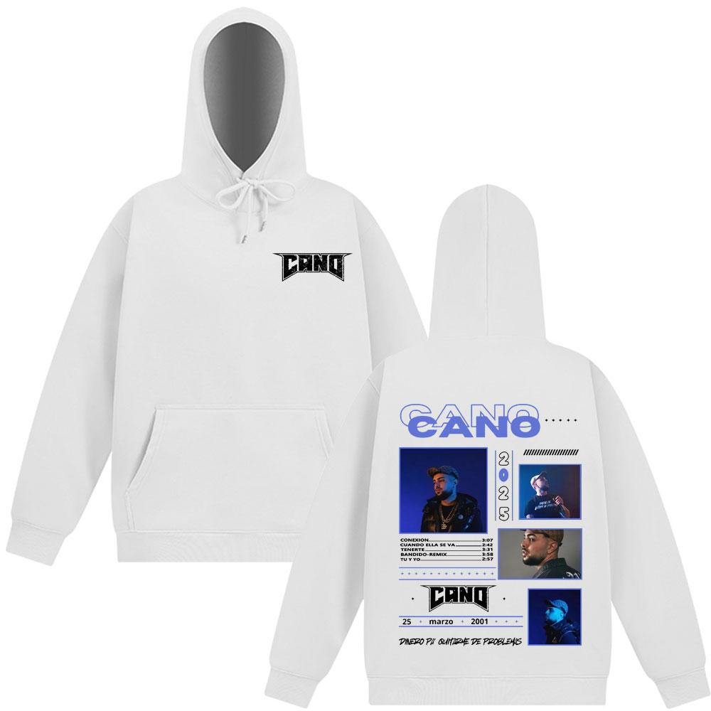 Rapper Cano Triana 2025 Tour Album Hoodies Men Women Fashion Print Hip Hop Winter Oversized Loose Unisex Tracksuit Streetwear