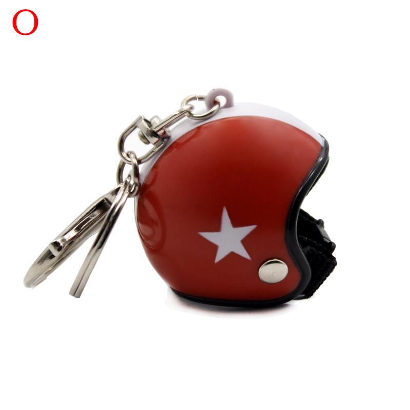 1 buc Căști Metal Breloc Accesorii Siguranță Inele Drăguțe Modă Motocicletă Pălărie Solidă Stea Creativă Unisex Cadou Lanț