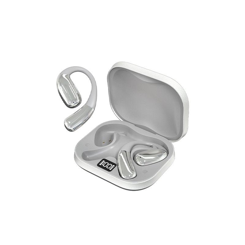 

2025 High-Quality Open-Ear Bluetooth Sport Headphones - Noise-Cancelling, Non-In-Ear, Long Battery Life, Smart Functionality. серебряный