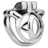 FRRK Men's Stainless Steel Cock Chastity Lock - Adult Toy