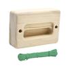 Rock Climbing & Bouldering Training Board Hangs Board Wood Climbing Fingerboard for Training Finger Grip and Pull Up