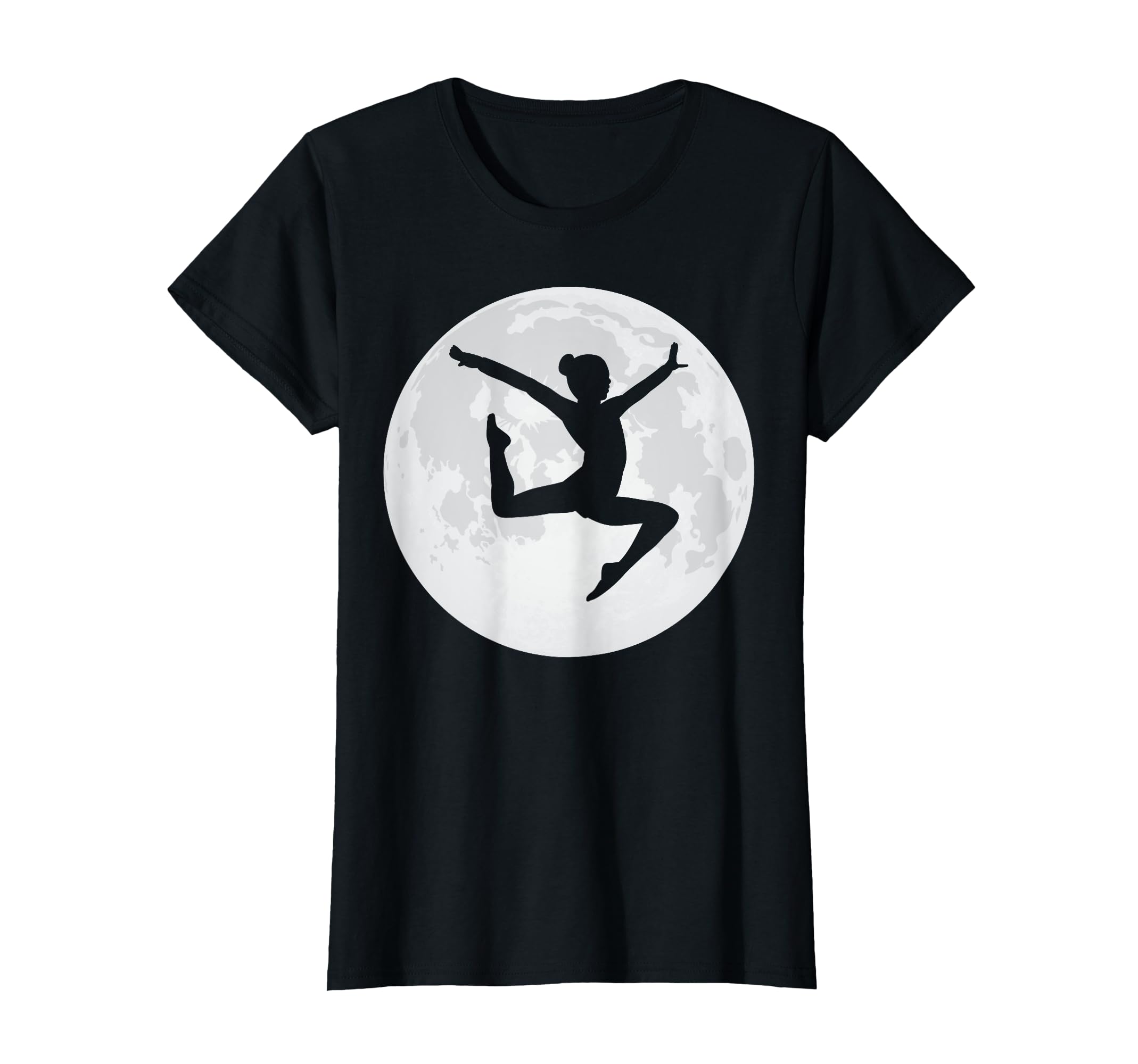 

Balance Beam Gymnastics Cartwheel Acrobatic Dance Gymnast T-Shirt чорний