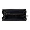 Michael Kors MK Hudson Logo Leather Wallet Small Men wallets Navy-Blue 39S5LEDZ3L-NAVY
