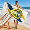 LUFC Poster Strandtuch, Großes Weiches Schnelltrocknendes Handtuch für Strand Camping Schwimmen